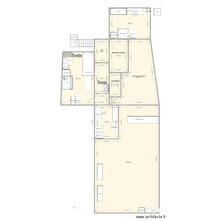 salvador. Plan de 9 pièces et 216 m2