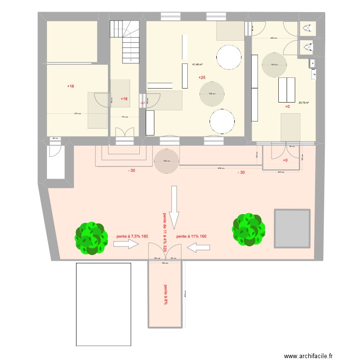 ecole montjoyer apres travaux. Plan de 13 pièces et 226 m2