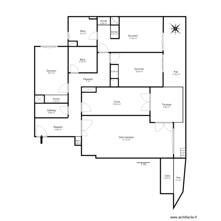ED CAMP DE PEROT BLOC 3 1 2 S JULIA. Plan de 0 pièce et 0 m2 ED CAMP DE PEROT BLOC 3 1 2 S JULIA. Plan de 0 pièce et 0 m2