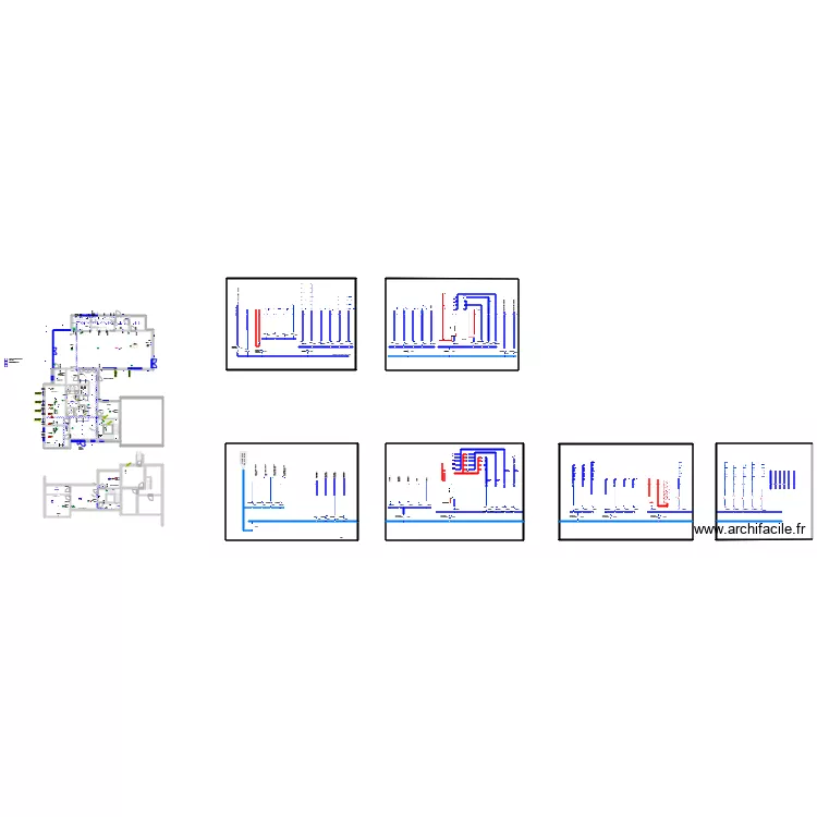 Dorfhauses &eacute;nergie. Plan de 