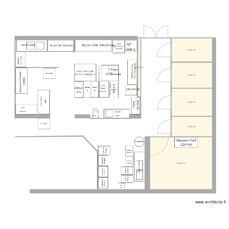 CSSR LA CLAUZE. Plan de 0 pièce et 0 m2