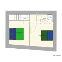 plan etage 2 chambre