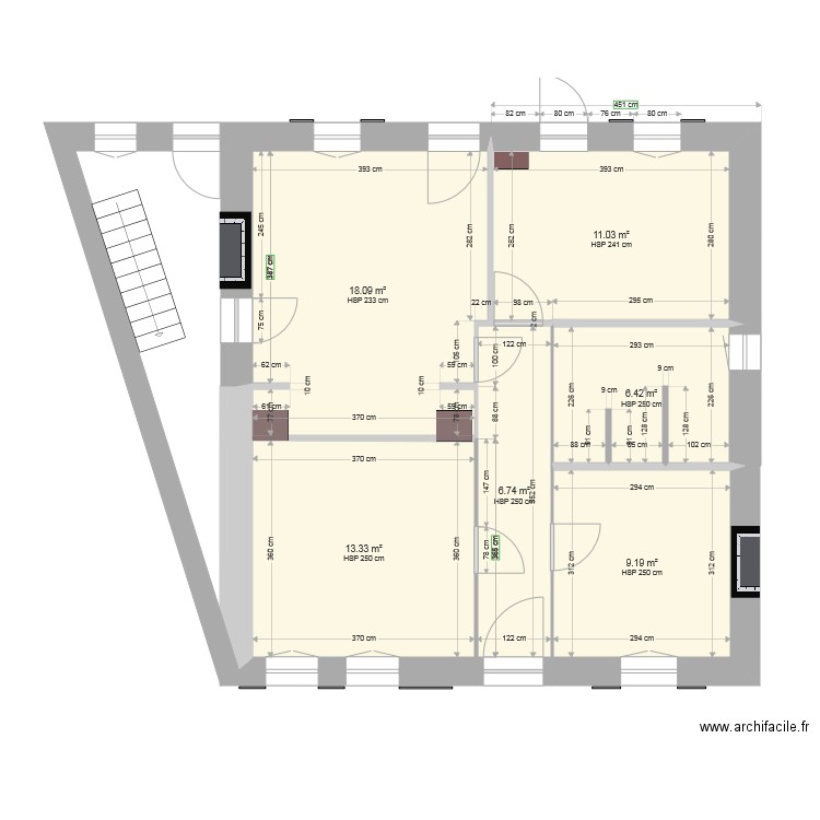 Chateaumeillant RC. Plan de 0 pièce et 0 m2