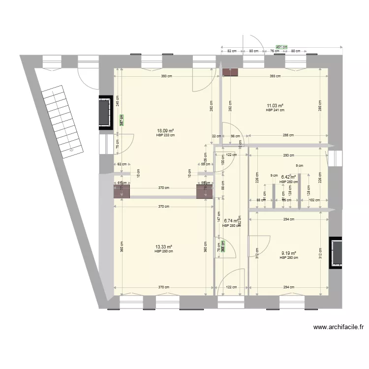 Chateaumeillant RC. Plan de Chateaumeillant RC. Plan de