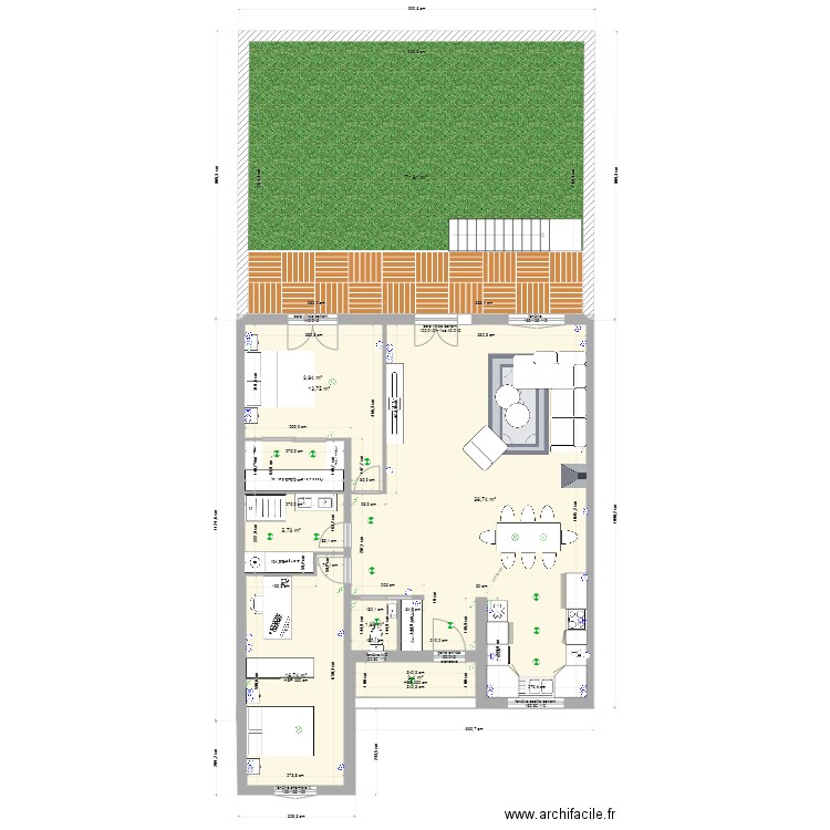 st esteve. Plan de 0 pièce et 0 m2