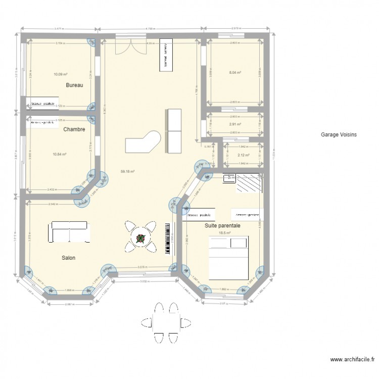 Plan maison2. Plan de 0 pièce et 0 m2