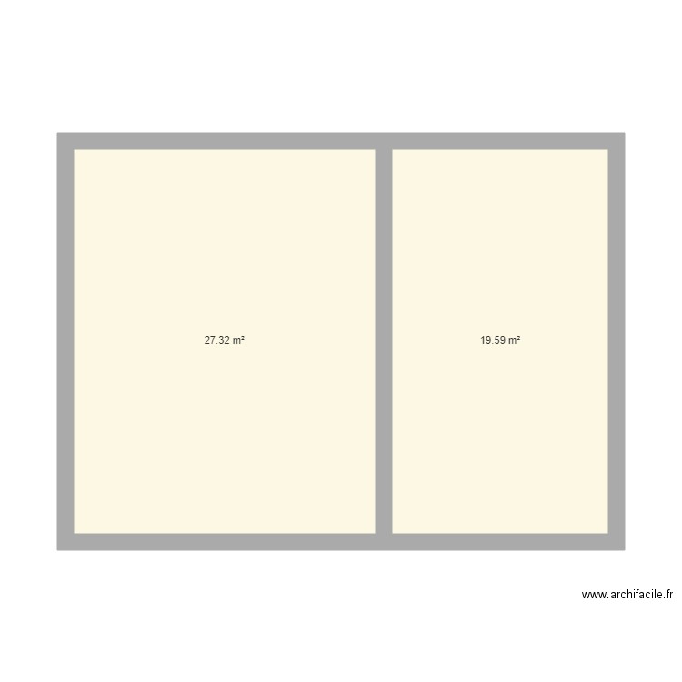 etage. Plan de 0 pièce et 0 m2