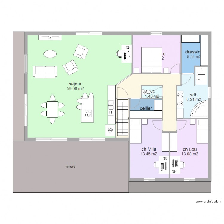 NOUVELLE2. Plan de 0 pièce et 0 m2