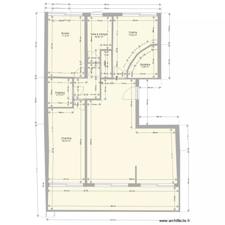 Appartement. Plan de Appartement. Plan de