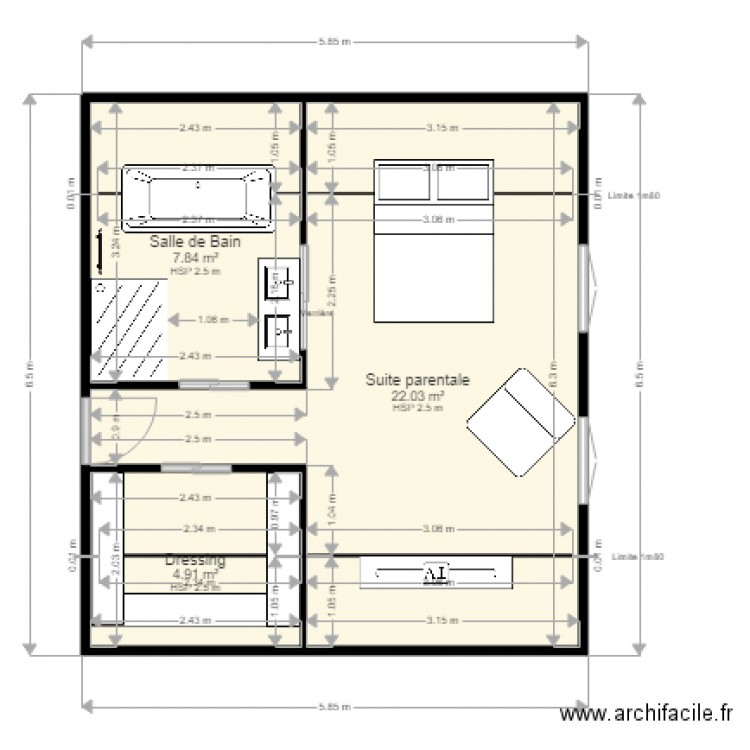 PROJECTION AMENAGEMENT CHANTIER TOURET. Plan de 0 pièce et 0 m2