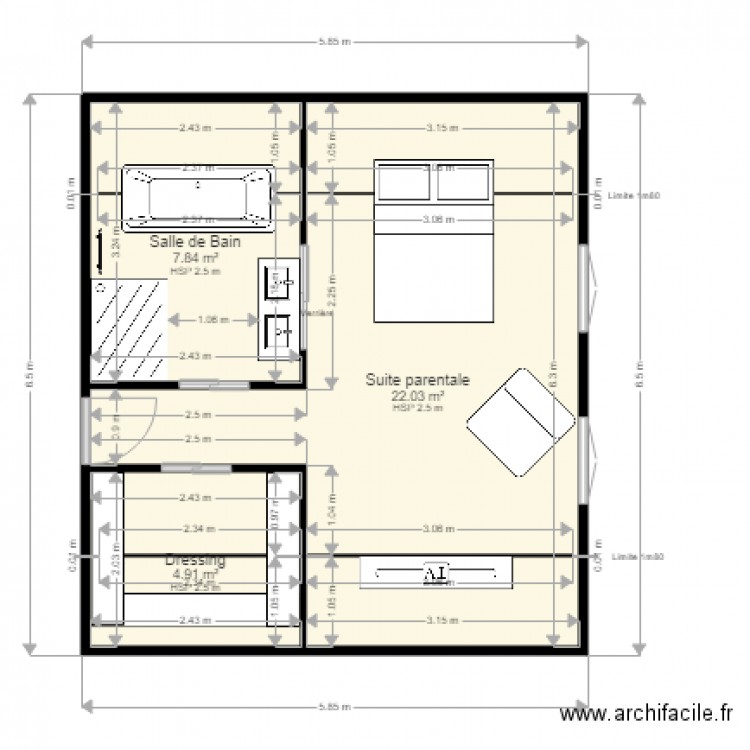 PROJECTION AMENAGEMENT CHANTIER TOURET. Plan de 0 pièce et 0 m2