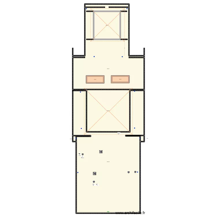 Internat Hiengh&egrave;ne. Plan de 