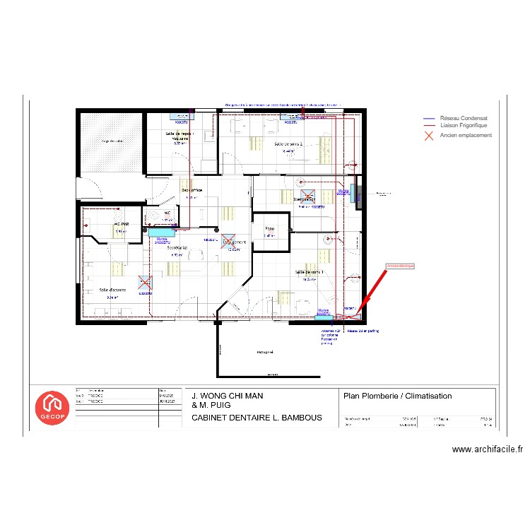 Cabinet dentaire L.B . Plan de 0 pièce et 0 m2