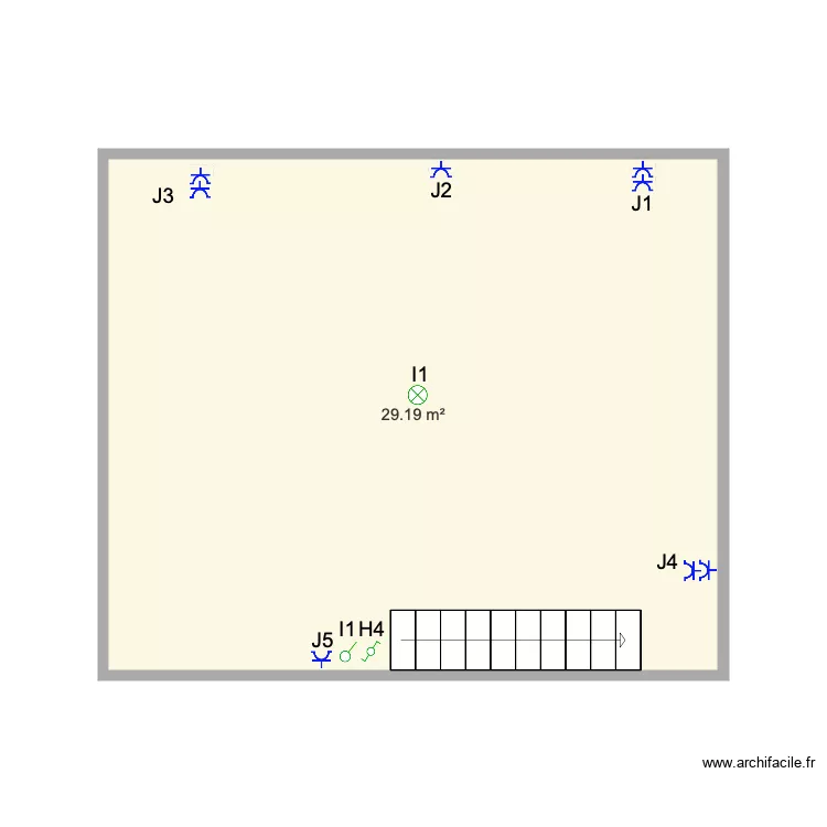 GRENIER ANTHONY. Plan de 