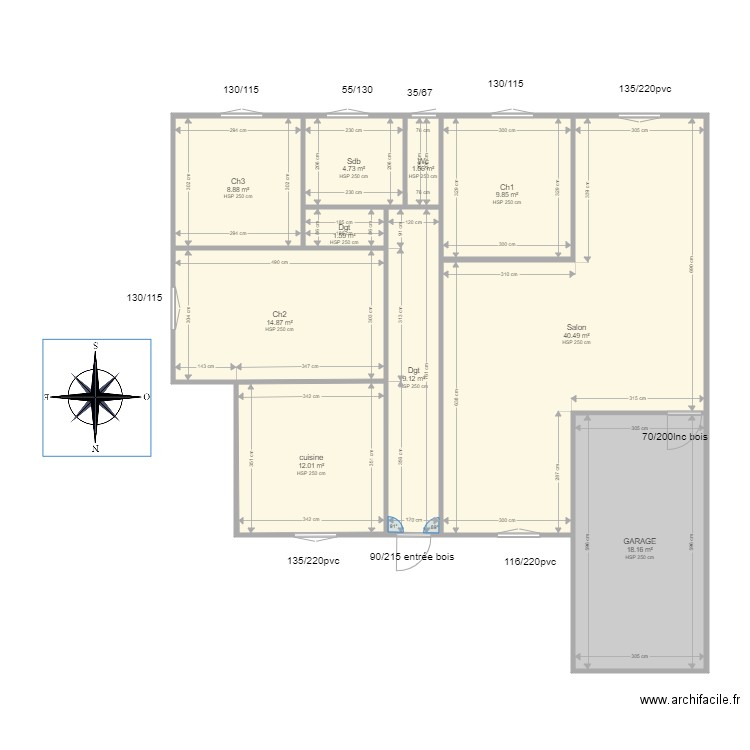 Vie. Plan de 0 pièce et 0 m2