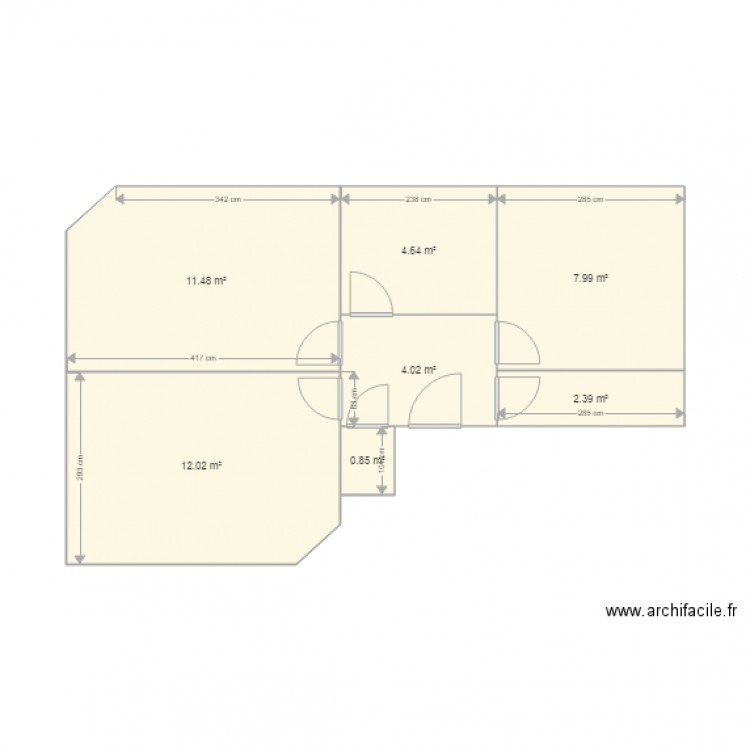 Aude Mejean. Plan de 0 pièce et 0 m2