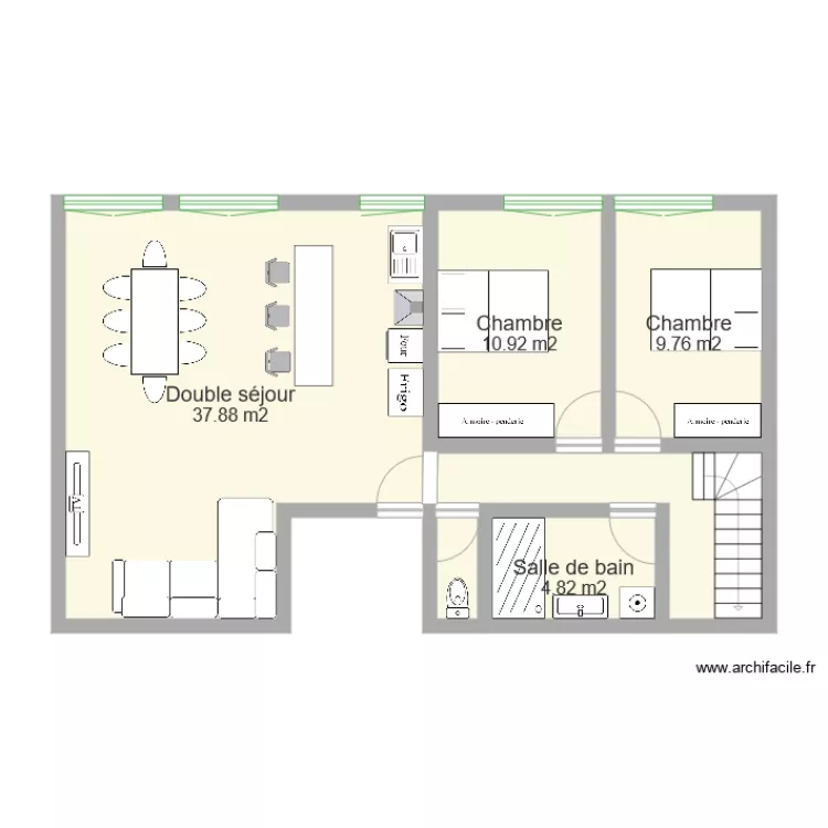 BRANDSTATTER. Plan de 