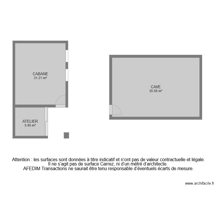 BI 5168 ANNEXES. Plan de 0 pièce et 0 m2