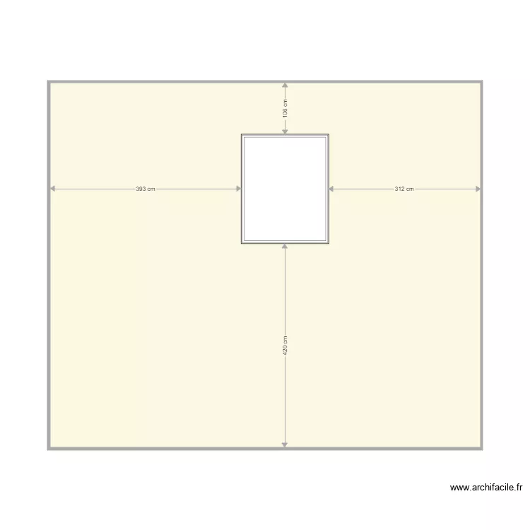 wall 23 3 window X 3. Plan de 