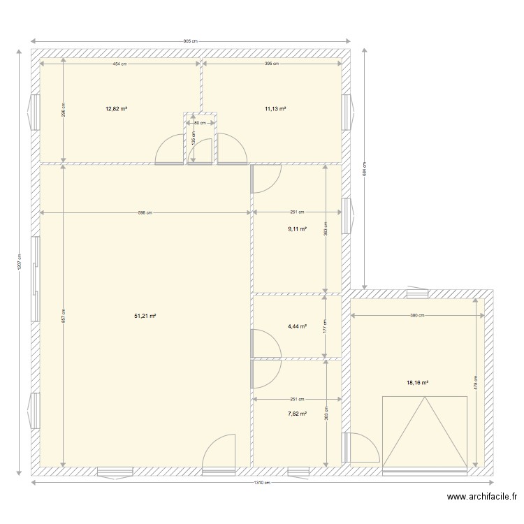 idée plan fabregues. Plan de 0 pièce et 0 m2