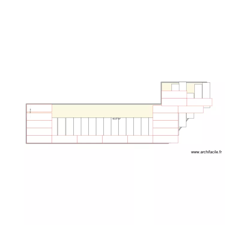 Terrasse Moulin. Plan de 