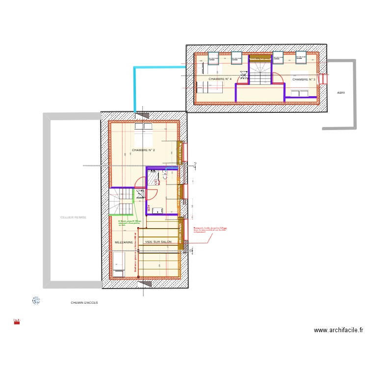 PONSAR  2 31/07. Plan de 10 pièces et 418 m2