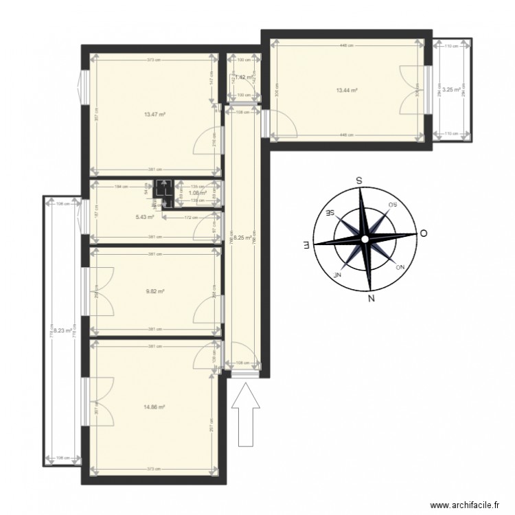 Plan F3 Blvd Maglioli. Plan de 0 pièce et 0 m2