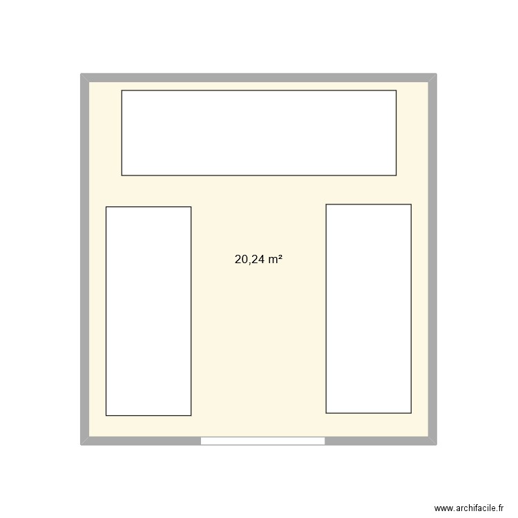 Serre semis. Plan de 0 pièce et 0 m2