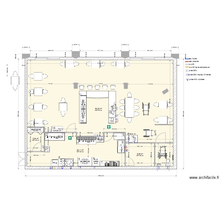 donatien malo 9. Plan de 5 pièces et 125 m2