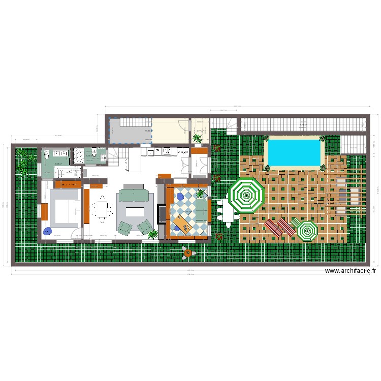 BIRIATOU NEW III. Plan de 6 pièces et 47 m2