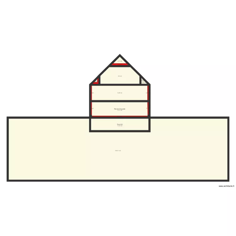 plan de maisons n&deg;2. Plan de 0 pièce et 0 m2