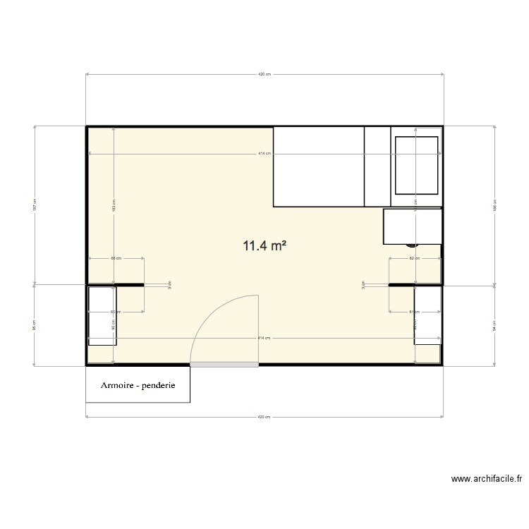 agathe. Plan de 0 pièce et 0 m2