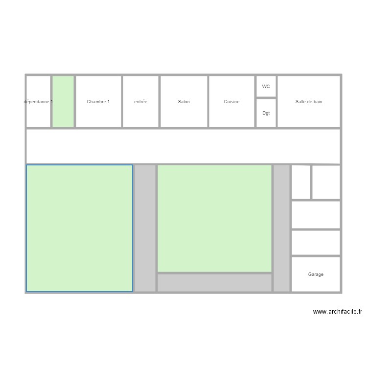 liserons. Plan de 0 pièce et 0 m2