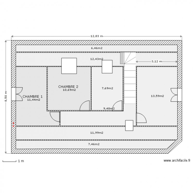 Plan. Plan de 0 pièce et 0 m2