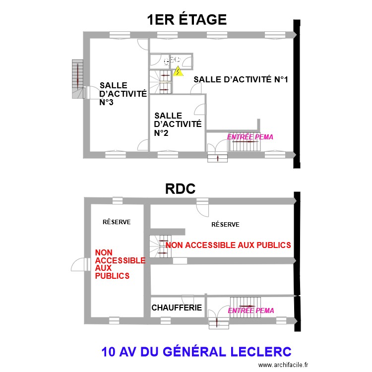 ANCIEN BUREAU CCPN 2. Plan de 0 pièce et 0 m2