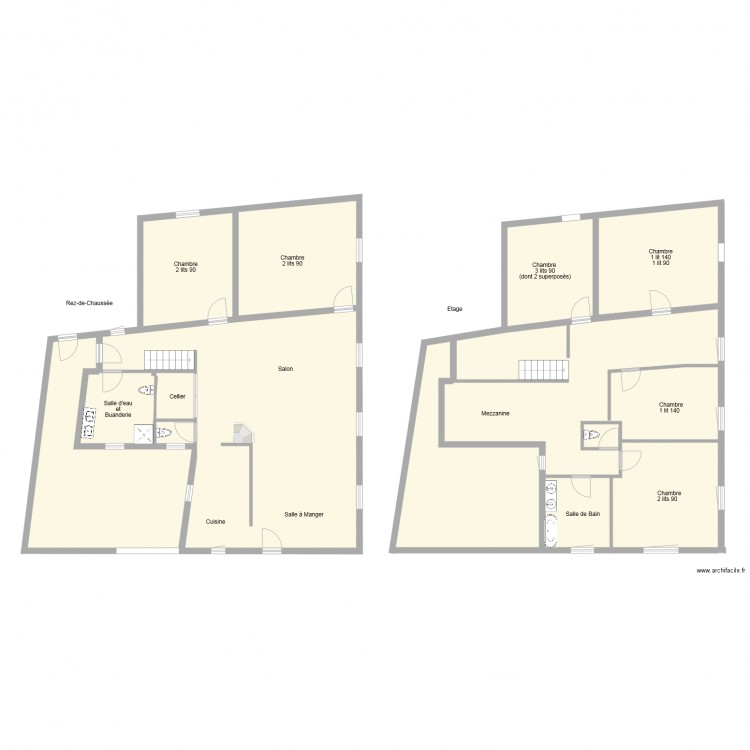 Gite  3003. Plan de 0 pièce et 0 m2