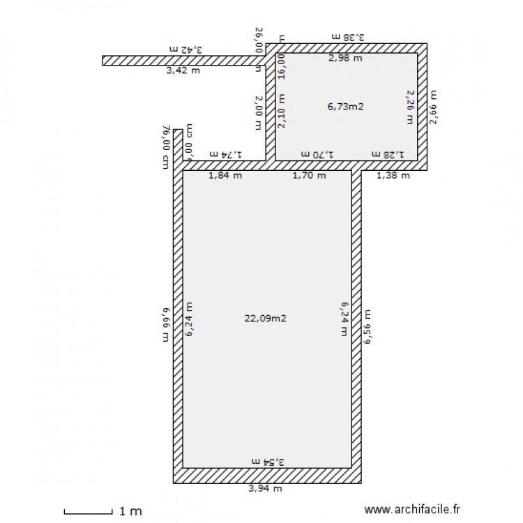 ceinture 25.1er. Plan de 0 pièce et 0 m2