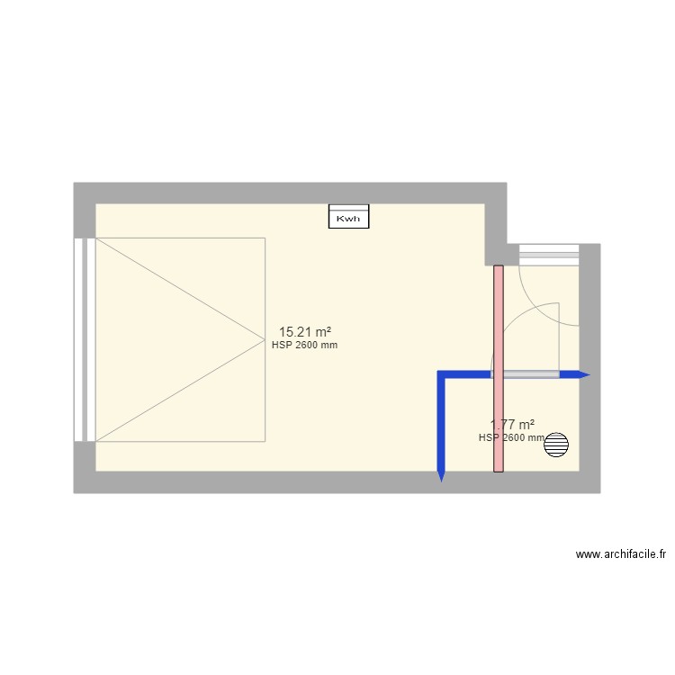 Isolation garage. Plan de 0 pièce et 0 m2