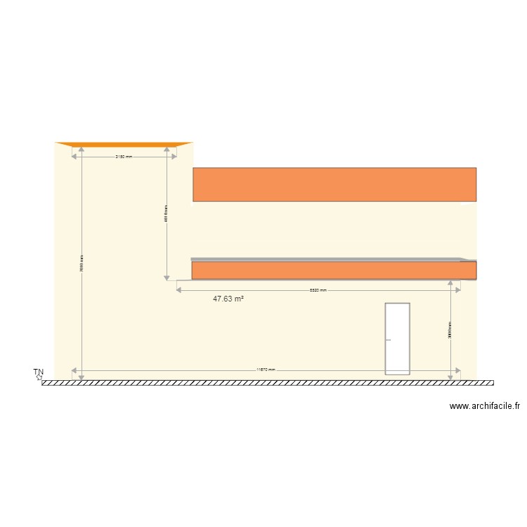 vue depuis chez voisin. Plan de 0 pièce et 0 m2