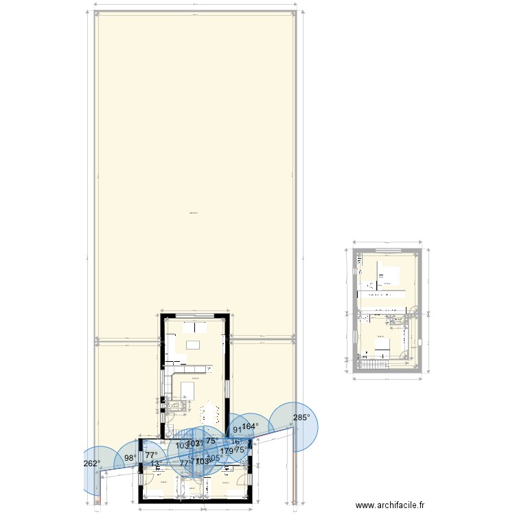 plan cadaujac non. Plan de 15 pièces et 837 m2