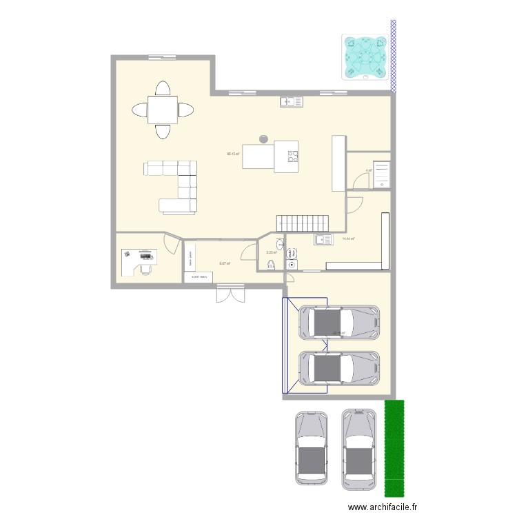 maison à moi. Plan de 0 pièce et 0 m2