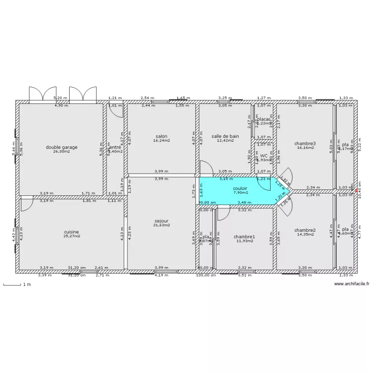 maison. Plan de maison. Plan de