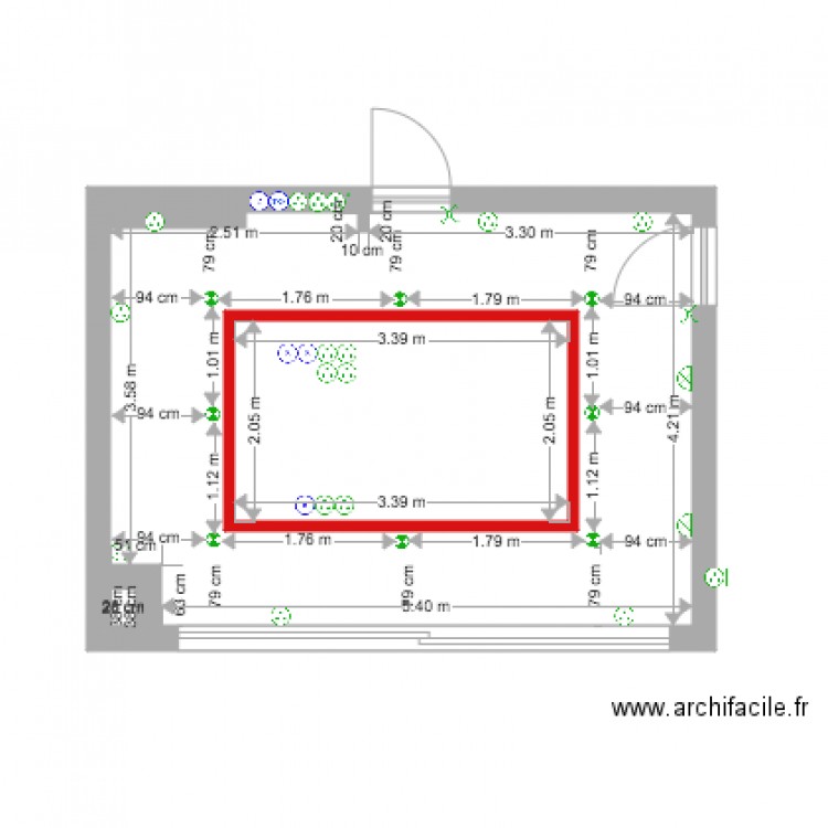 planPLACO  le pistolier. Plan de 0 pièce et 0 m2