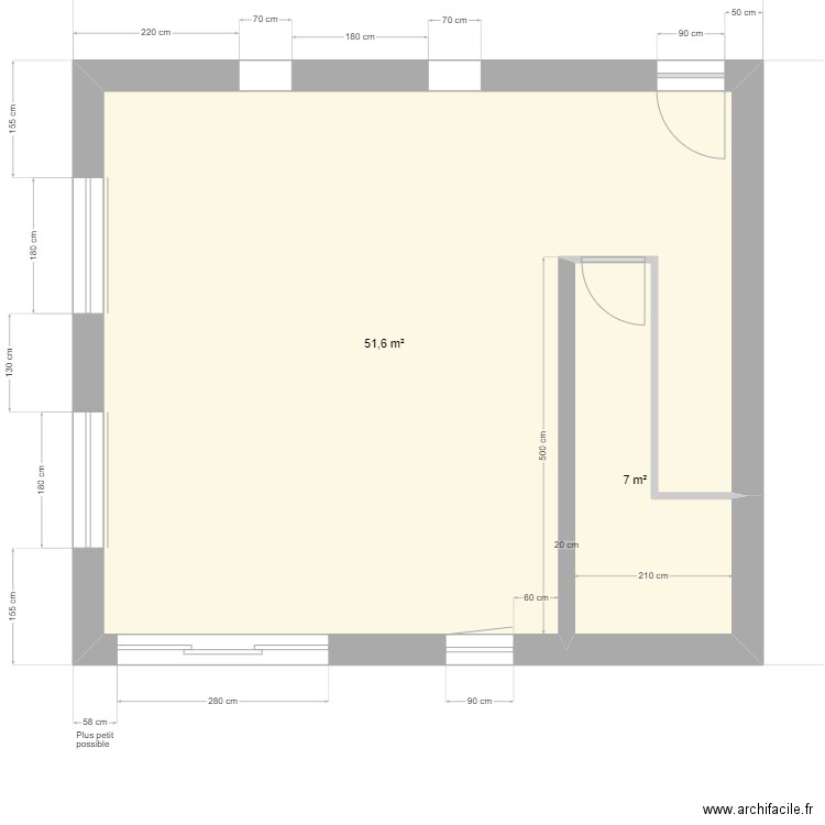 PERRIGNIER ETAGE. Plan de 0 pièce et 0 m2