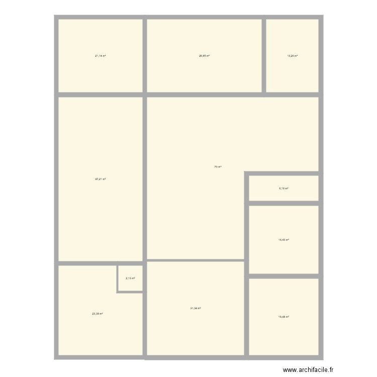 FLORENTIN Hymont. Plan de 0 pièce et 0 m2