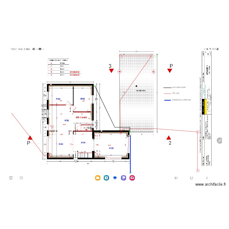 Route de la Gare. Plan de 0 pièce et 0 m2