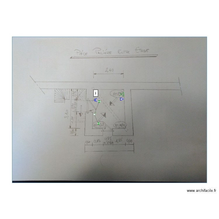 Salle de bain . Plan de 0 pièce et 0 m2