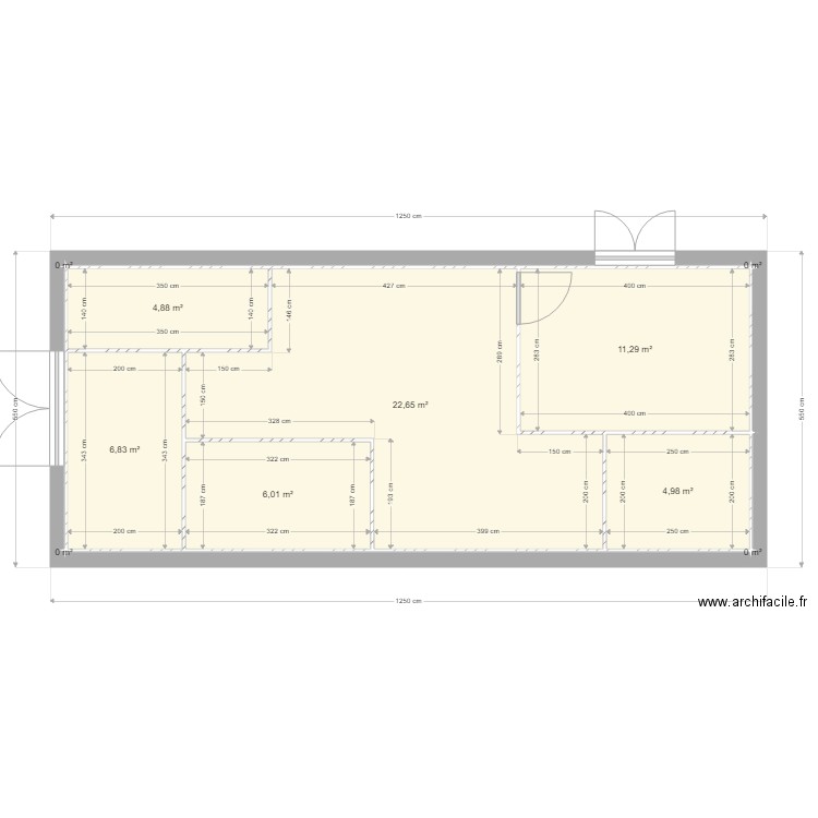 RigordV1. Plan de 10 pièces et 57 m2