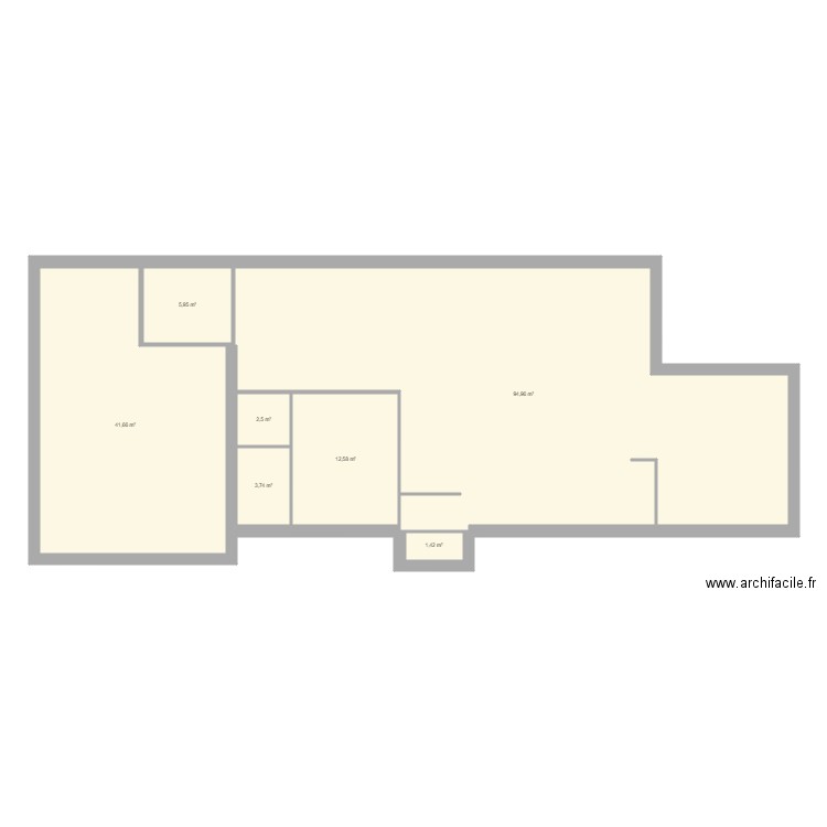 hermanville. Plan de 0 pièce et 0 m2