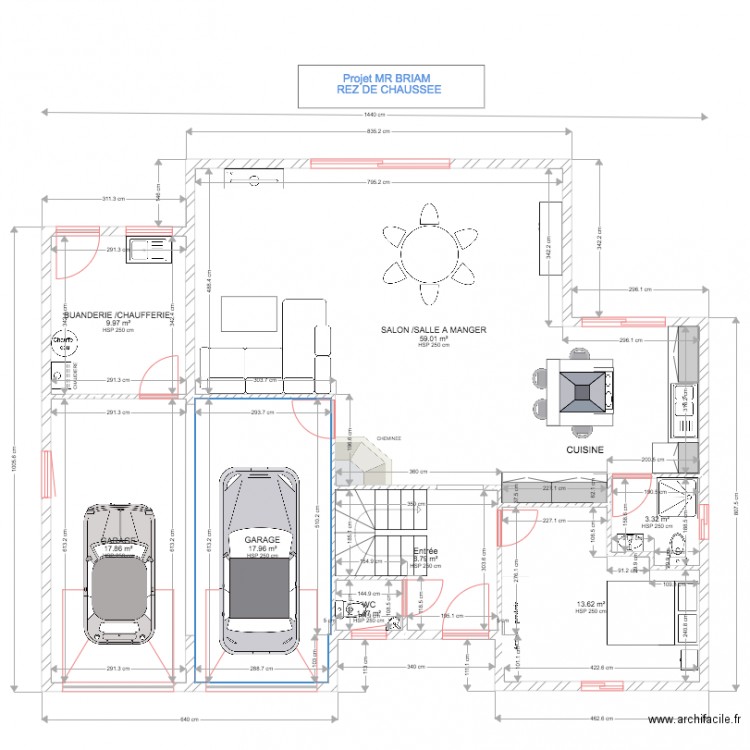 BRIAN rez de chaussee 1. Plan de 0 pièce et 0 m2